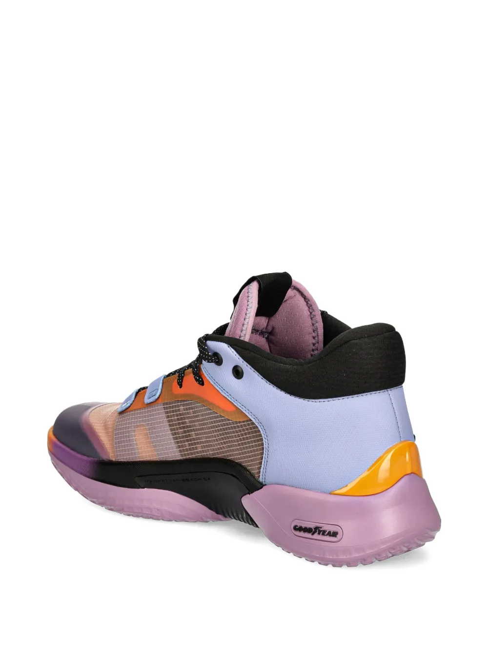 Skechers SKX Resagrip perforated-panel sneakers Pink