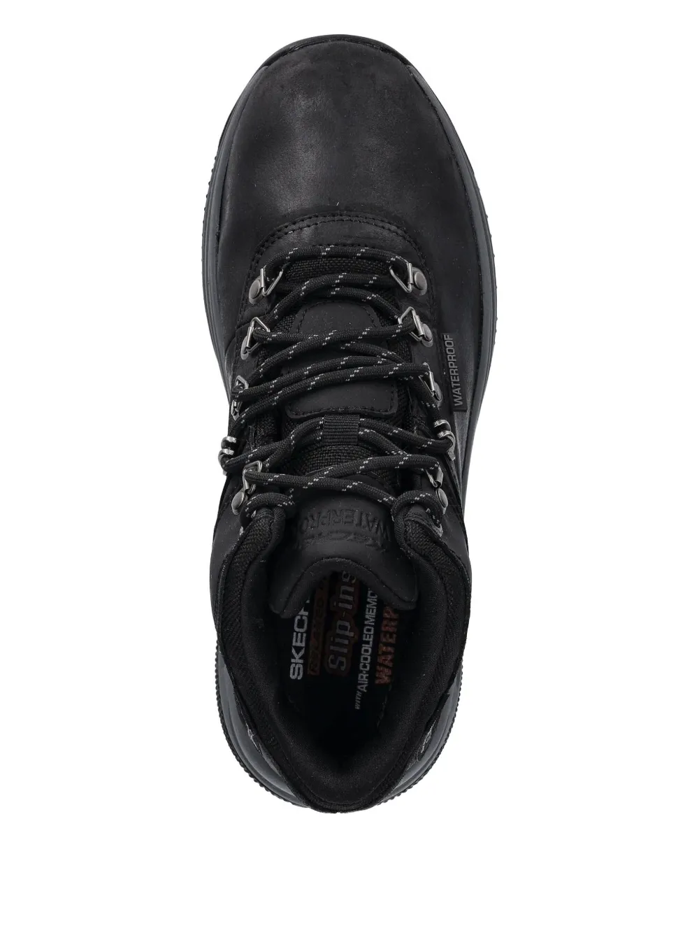 Skechers Meroe Pikeman waterbestendige veterlaarzen Zwart