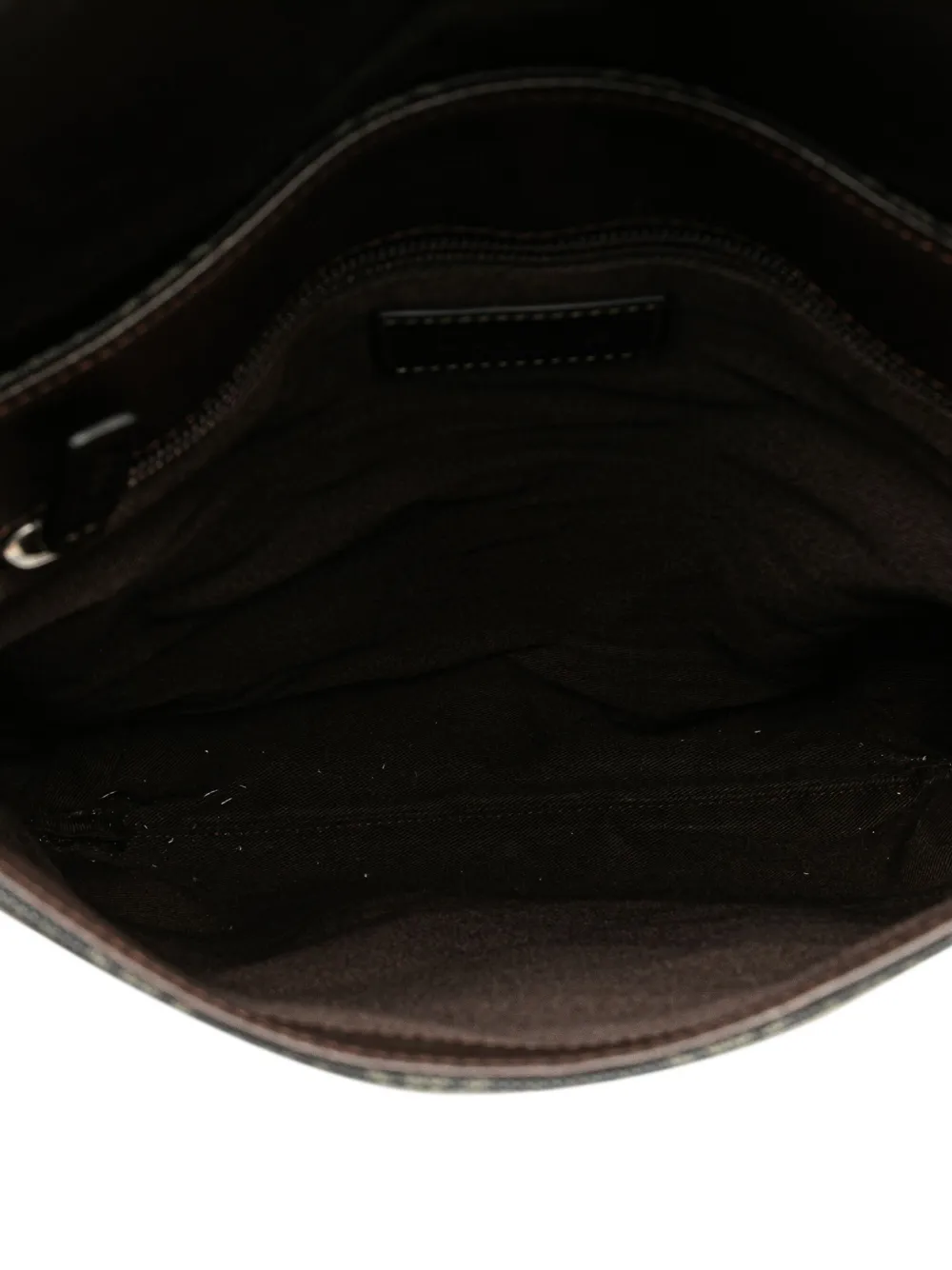 Pre-owned Loewe 2006 Anagram Coated Canvas Crossbody Bag