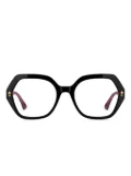 ETRO geometric-frame glasses - Black
