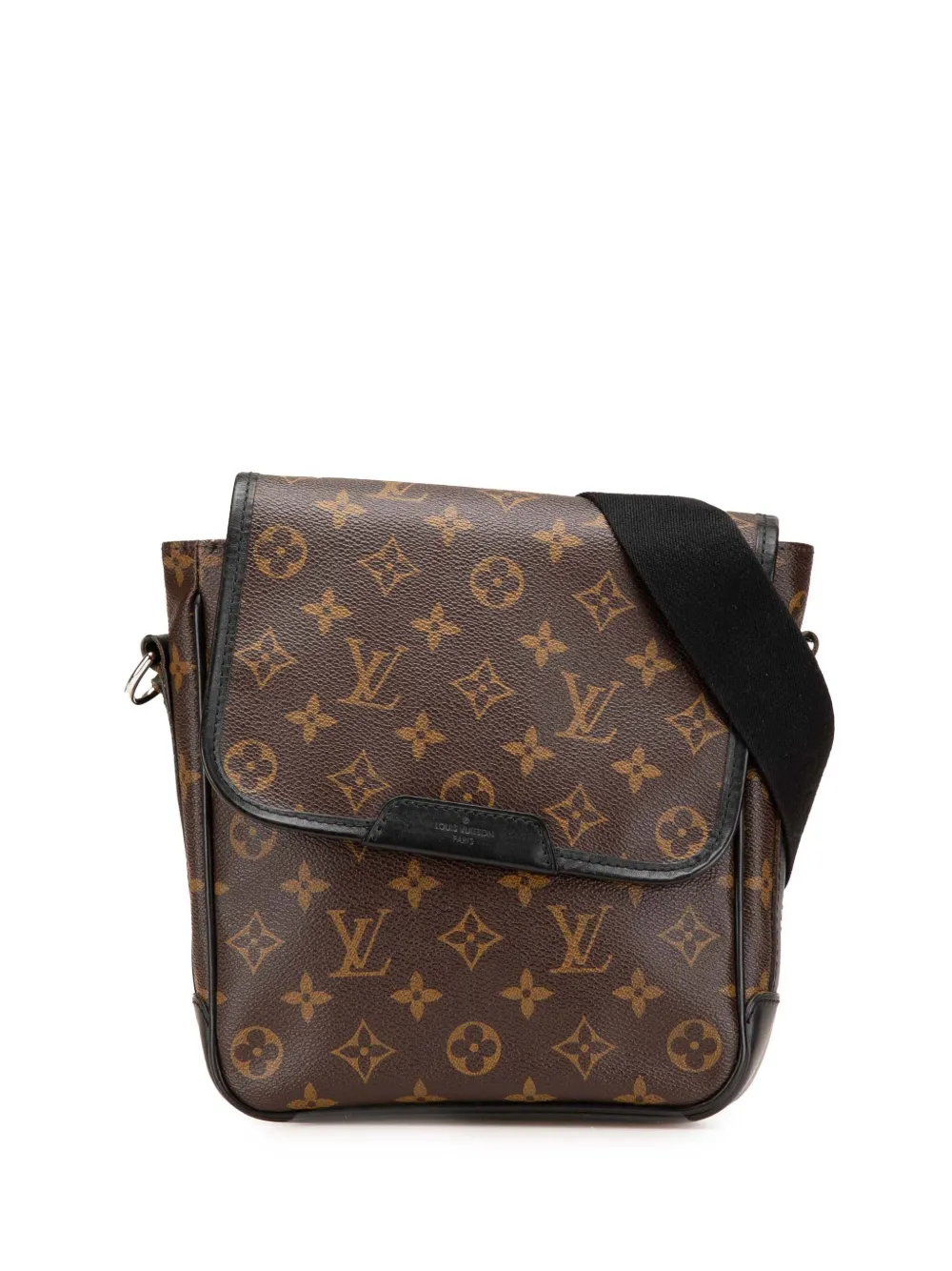 Louis Vuitton Pre-Owned 2010 Monogram Macassar Bass PM crossbody bag | Black | Image 1