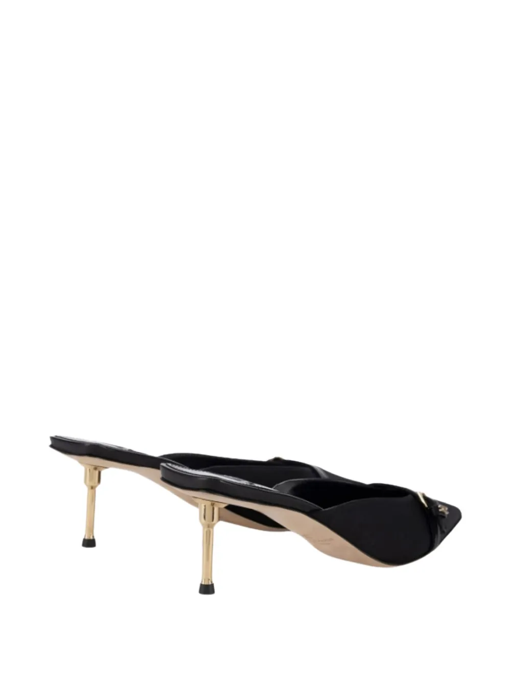 Elisabetta Franchi pointed-toe buckle shoes Zwart
