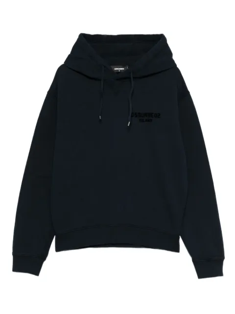 DSQUARED2 logo-print hoodie