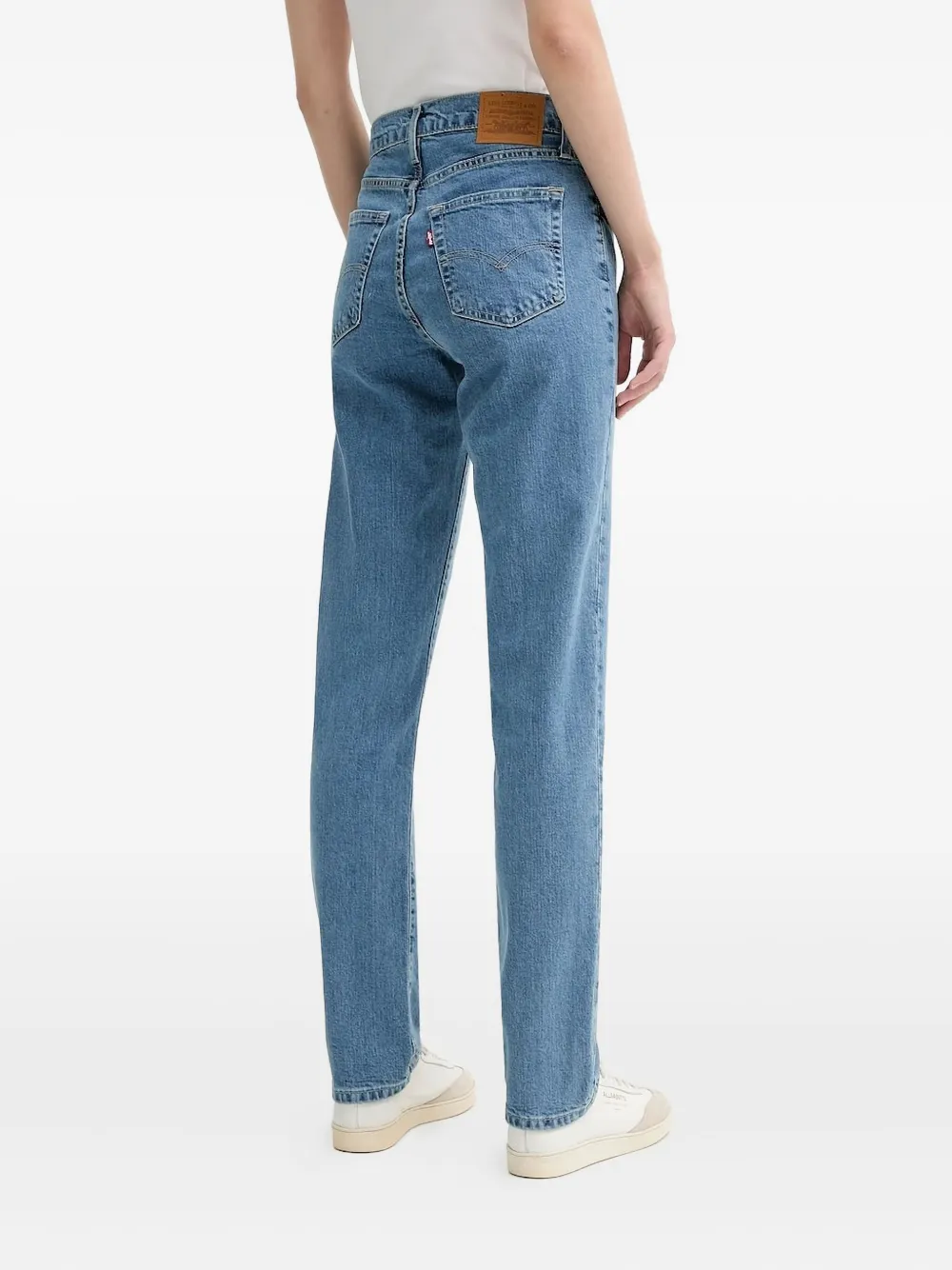Levi's 724 high-waist jeans Blauw