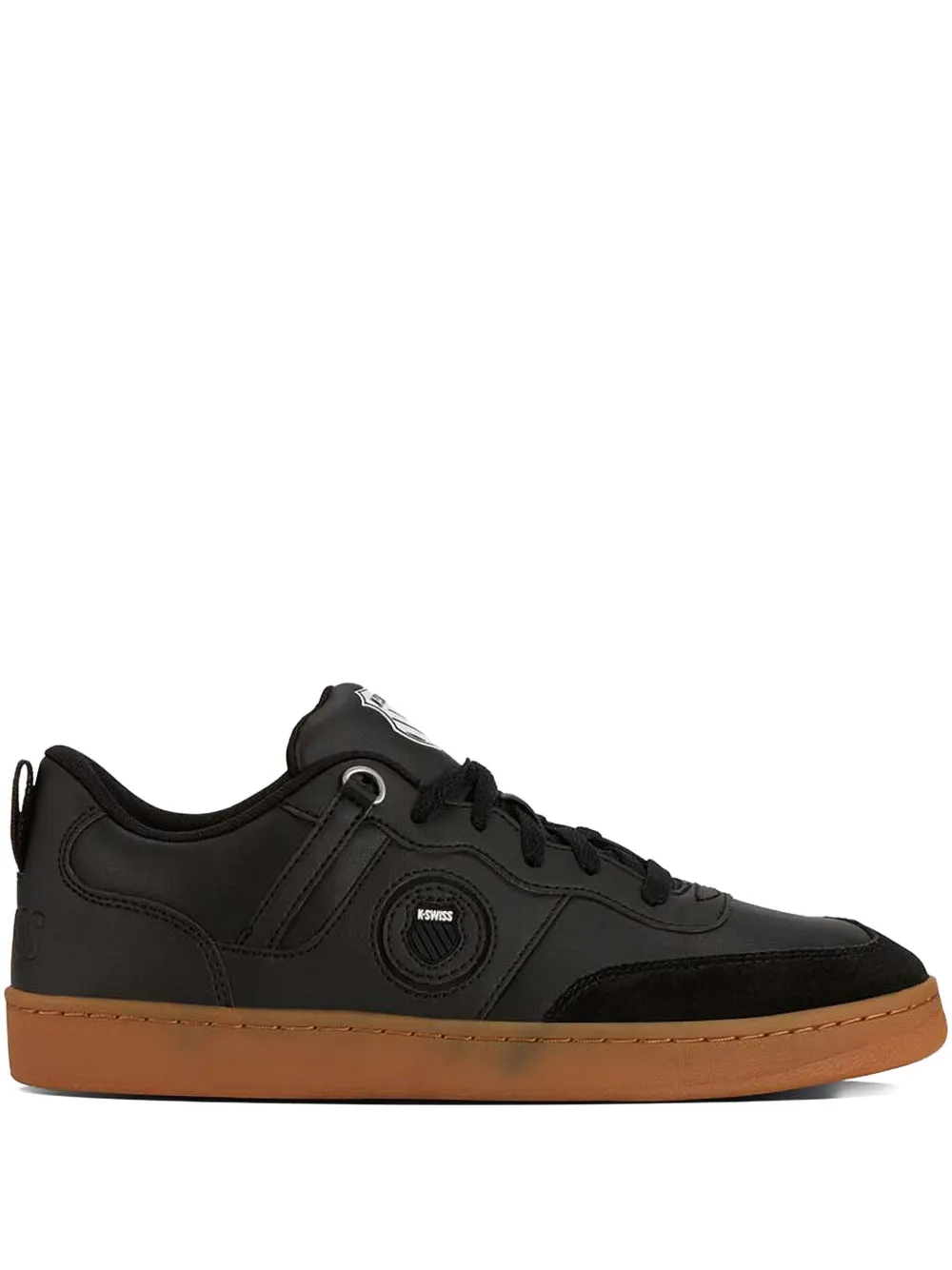 K-Swiss K-Varsity gum-sole sneakers Zwart
