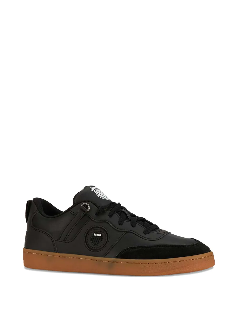 K-Swiss K-Varsity gum-sole sneakers Zwart