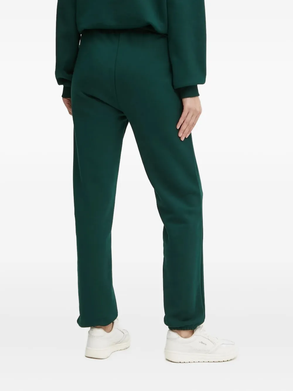 La Mania logo-embroidered joggers - Groen