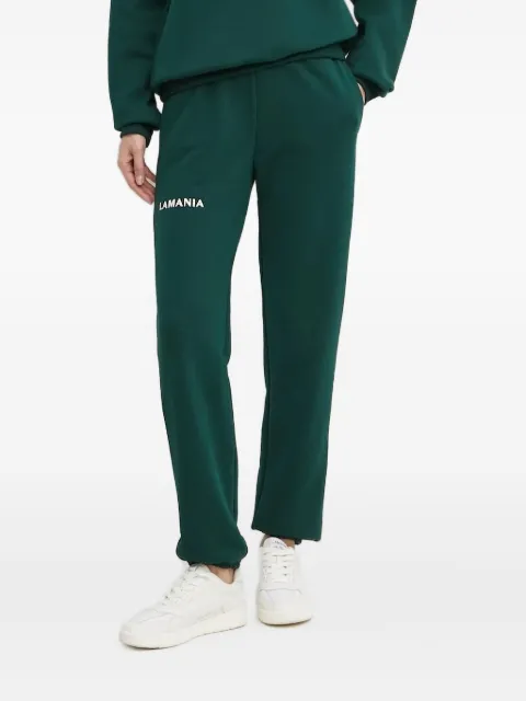 La Mania logo-embroidered joggers