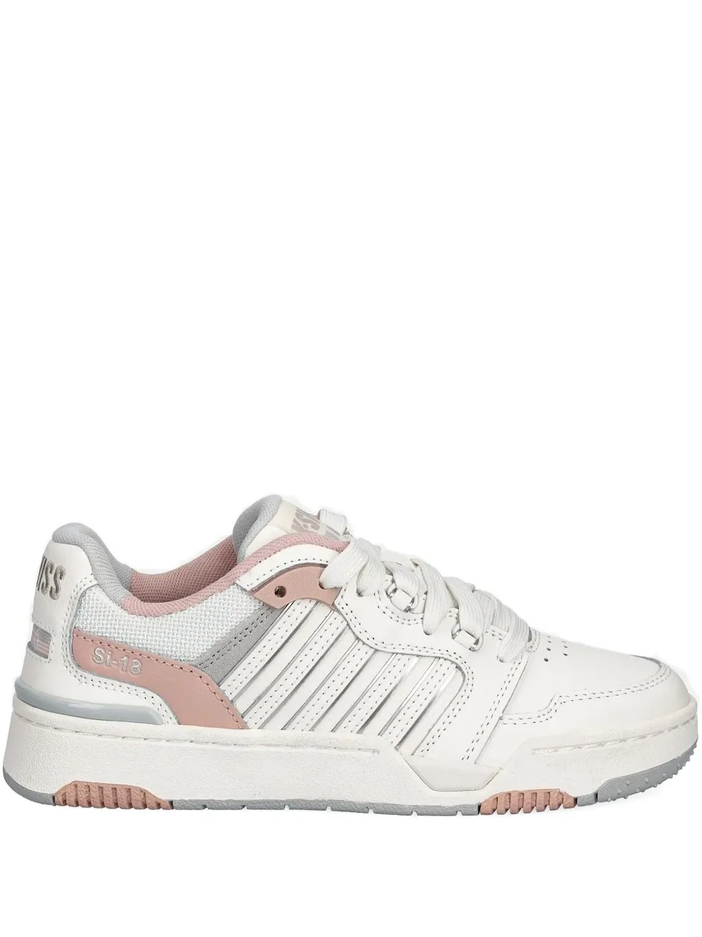 K-Swiss SI-18 RIVAL striped panel sneakers | White | Image 1