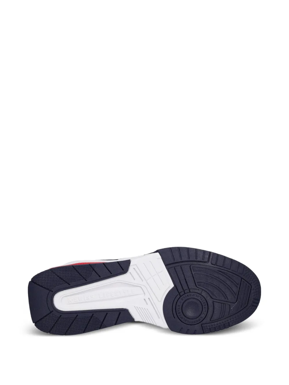K-Swiss panelled lace-up sneakers Wit