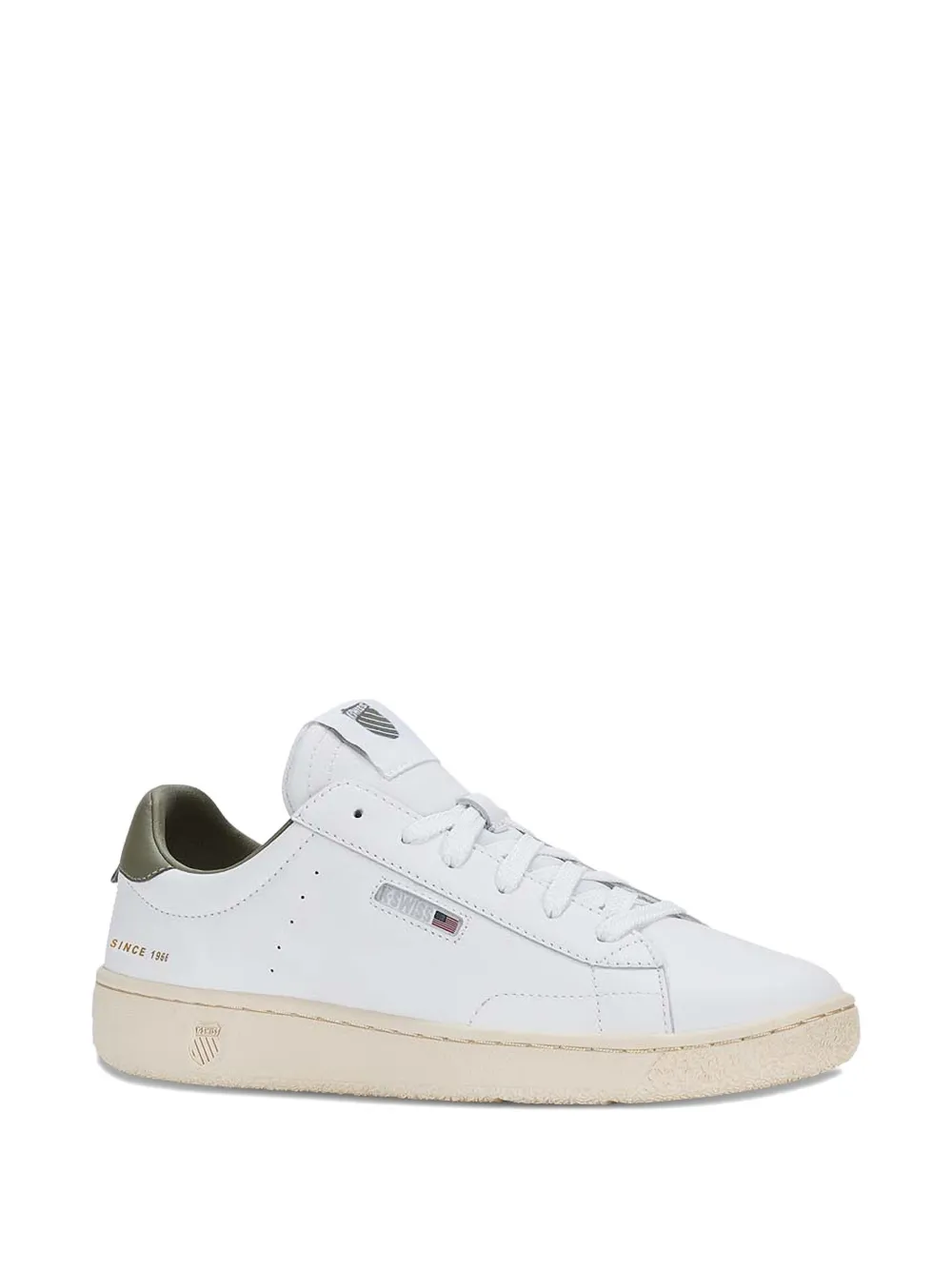 K-Swiss leather sneakers Wit