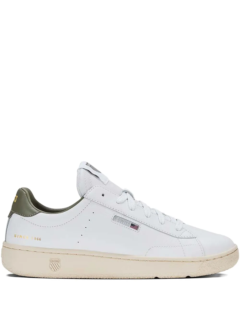K-Swiss leather sneakers Wit