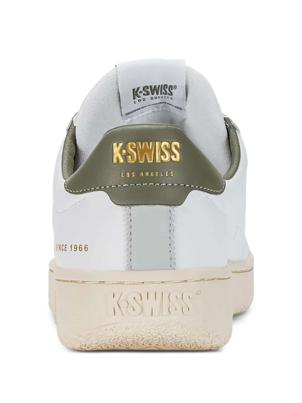 K-Swiss leather sneakers Wit