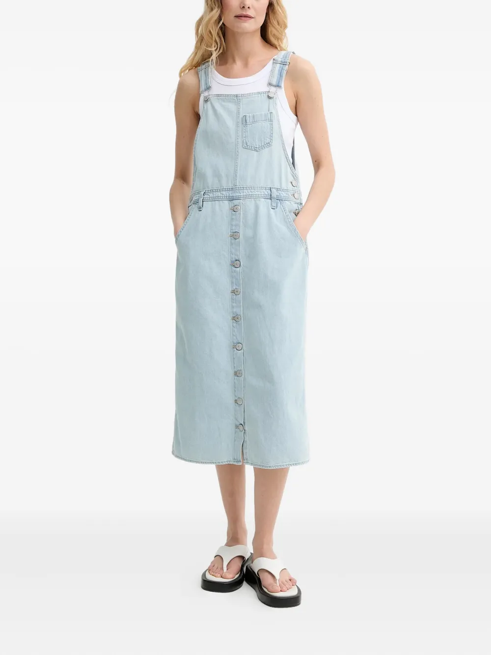Levi's デニム ジャンパースカート - ブルー Levi's デニム ジャンパースカート - ブルー