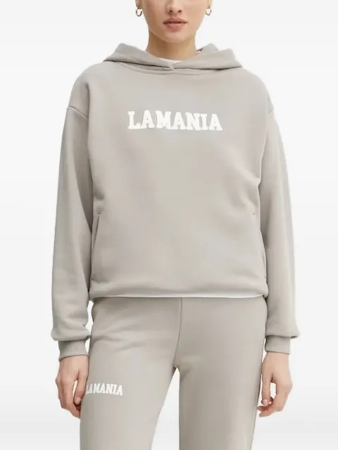 La Mania logo-print hoodie