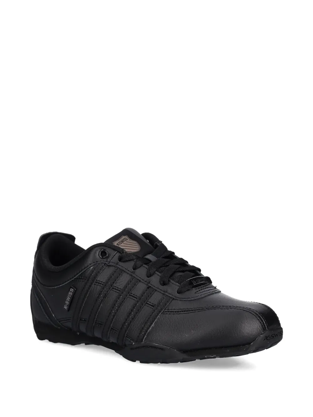 K-Swiss Arvee leather sneakers Zwart