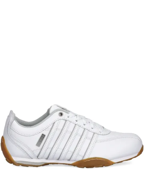 K-Swiss five-stripe leather sneakers
