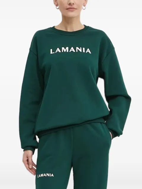 La Mania logo-embroidered sweatshirt