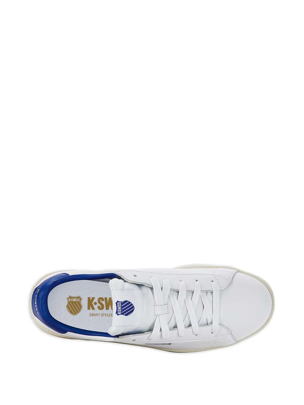 K-Swiss leather sneakers Wit