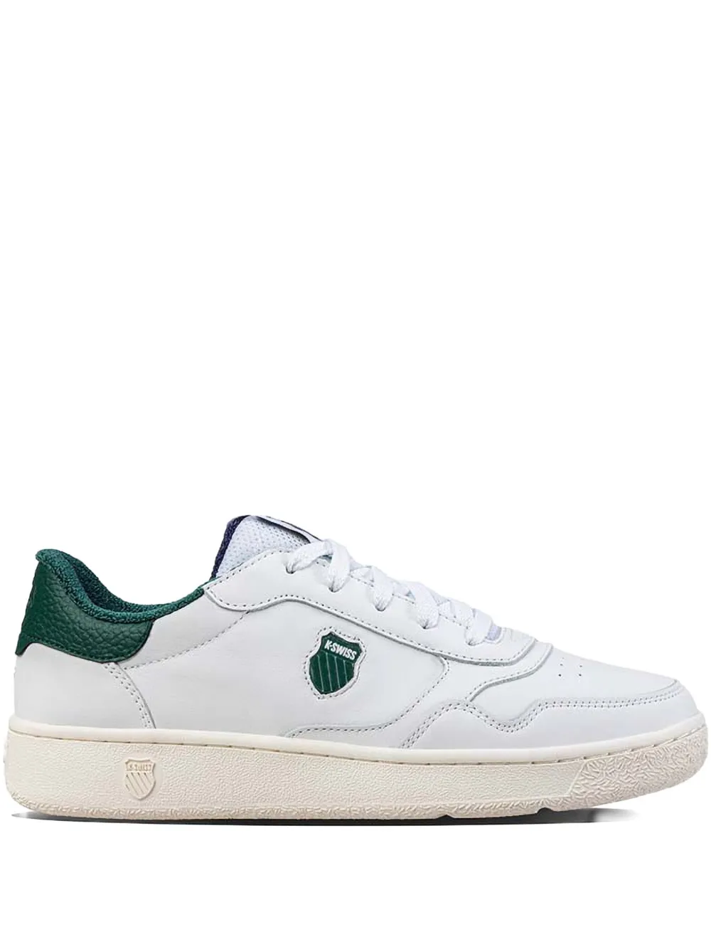 K-Swiss leather-panelled sneakers Wit