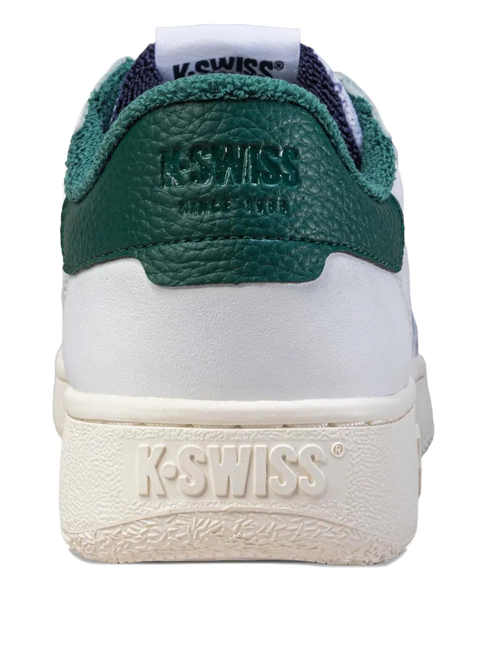 K-Swiss leather-panelled sneakers White