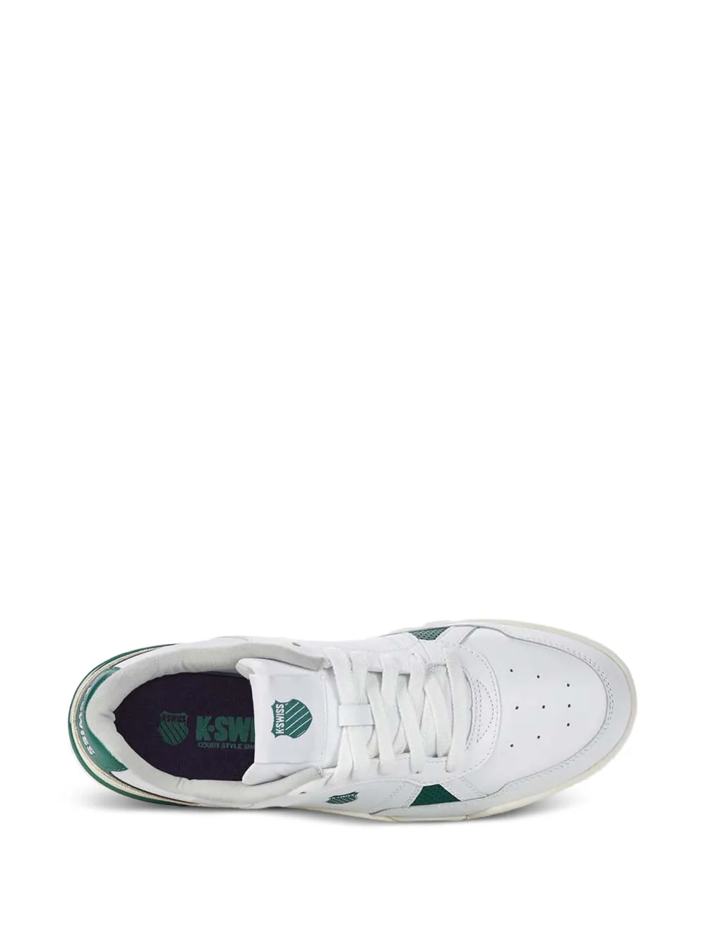 K-Swiss court-style sneakers Wit
