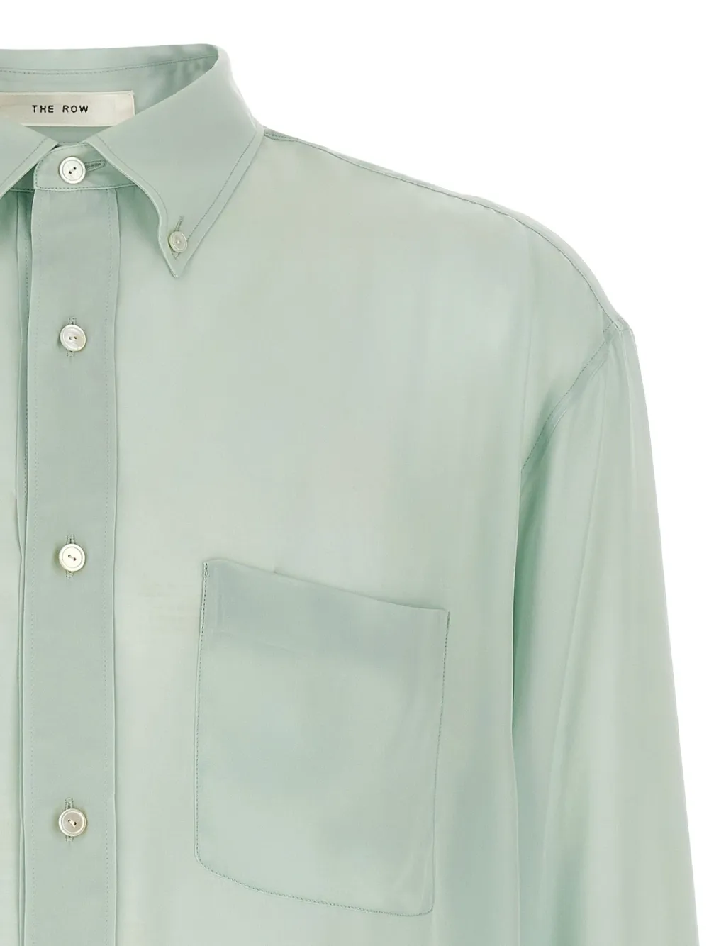 The Row Bresson button-up overhemd Groen
