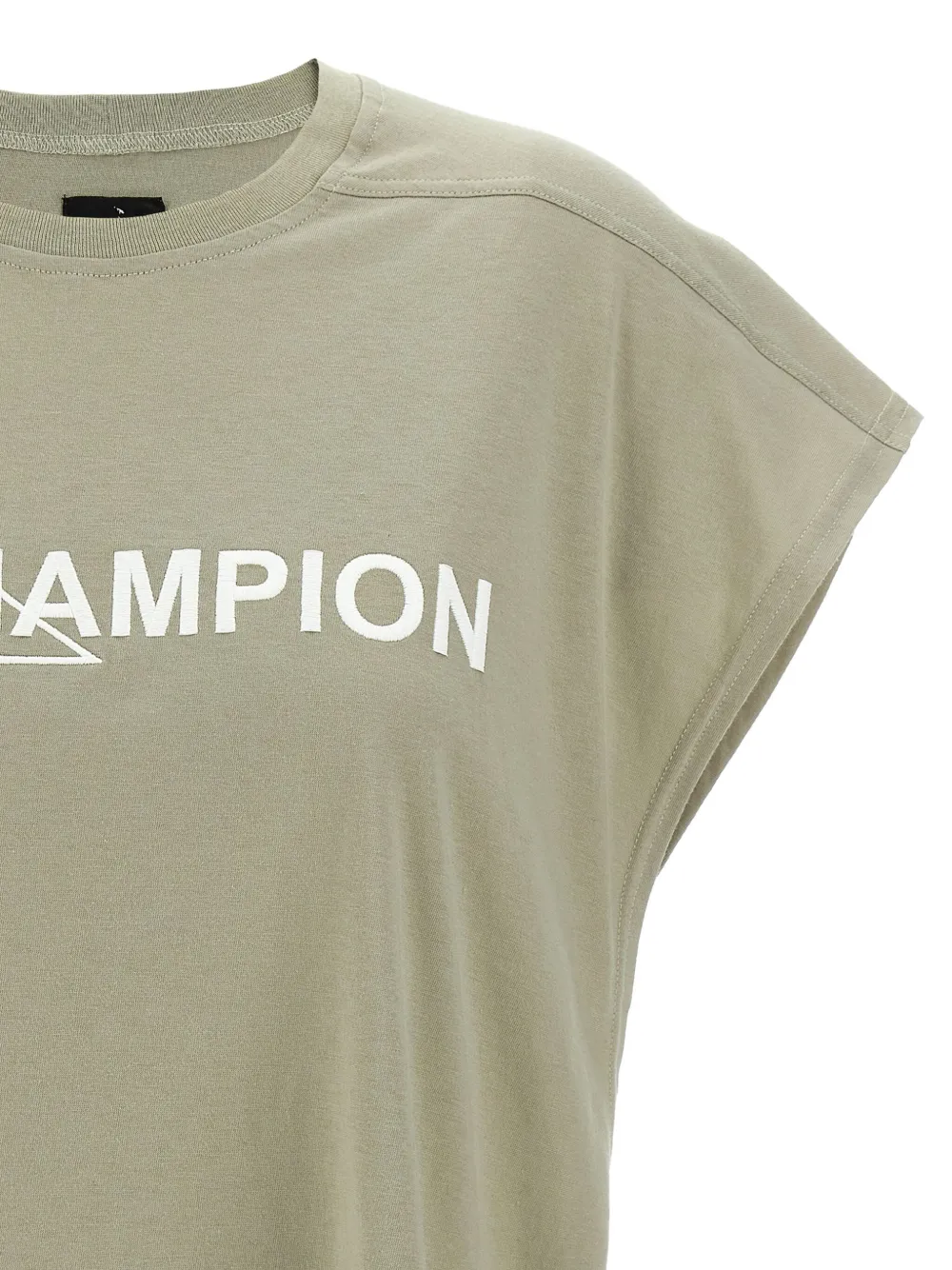 Rick Owens x Champion T-shirt met logoprint Grijs