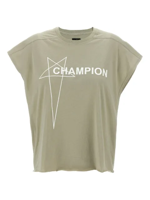 Rick Owens x Champion logo-print T-shirt