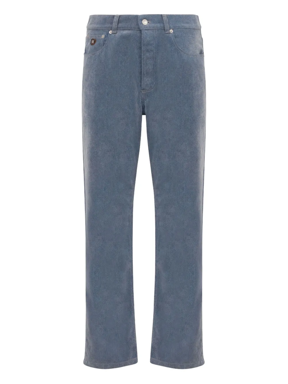 logo-patch jeans