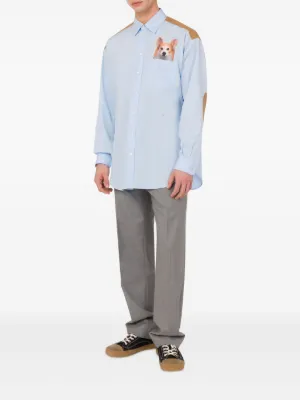 MOSCHINO モスキーノ　襟襟襟シャツ Moschino（モスキーノ）メンズ シャツ - FARFETCH