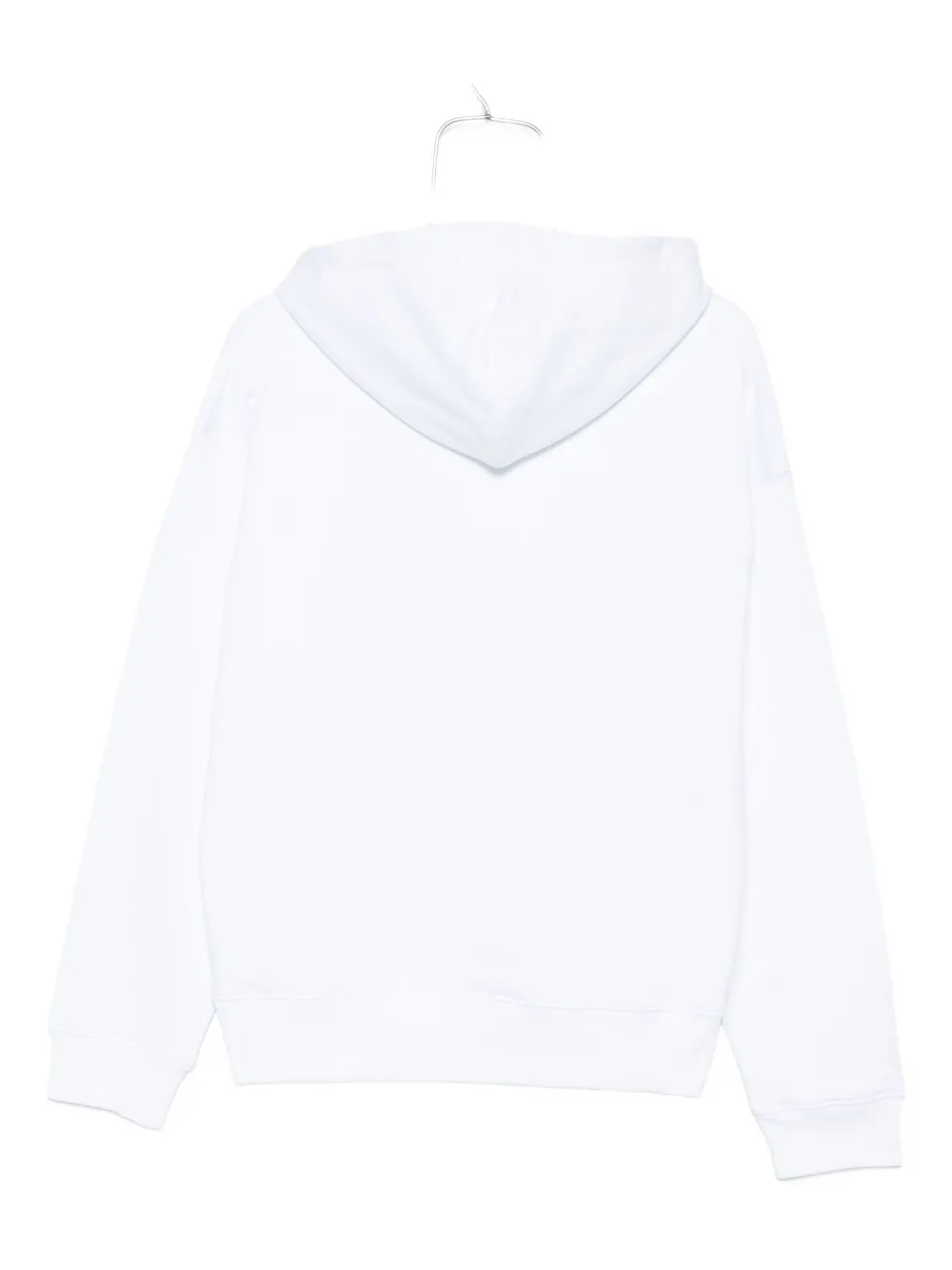 Moschino Hoodie met logoprint Wit
