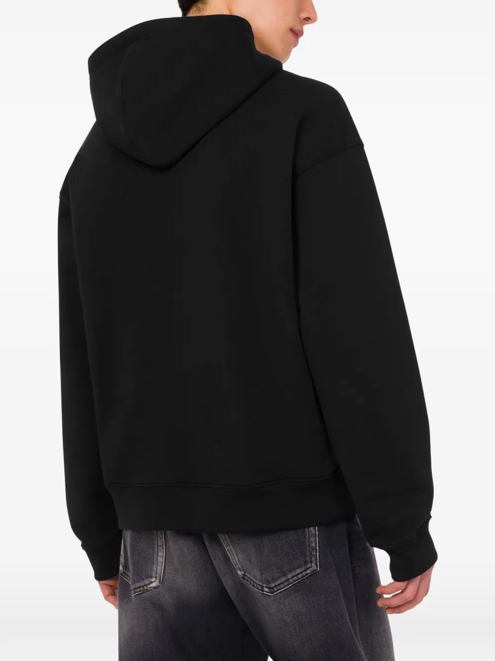 Moschino Hoodie met logoprint Wit