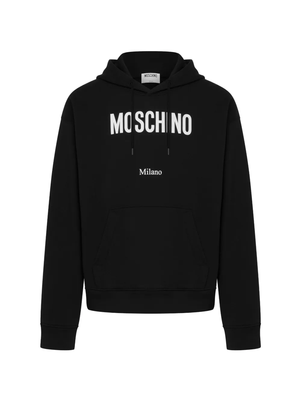Moschino Hoodie met logoprint Wit