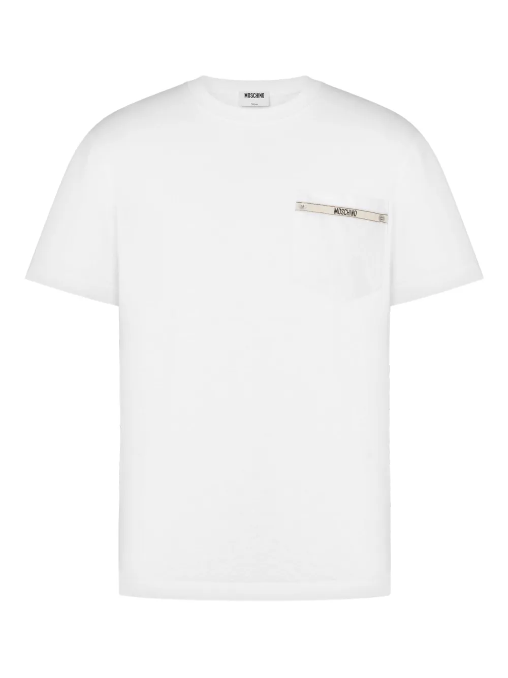 Moschino T-shirt met zakdetail Wit