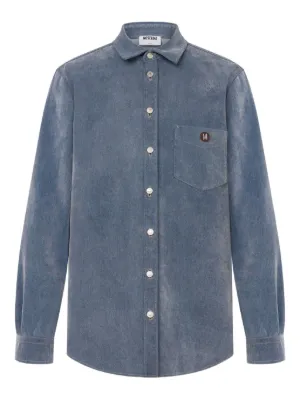 Maison Margiela ロングスリーブ デニムシャツ | ブルー | FARFETCH JP