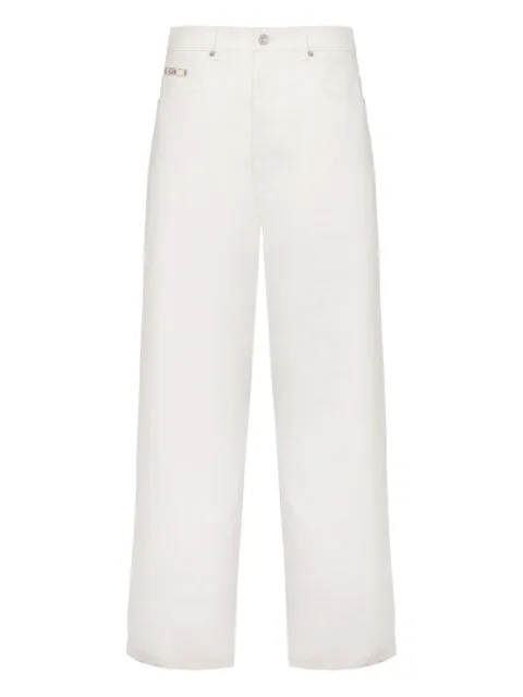 Moschino logo-plaque jeans