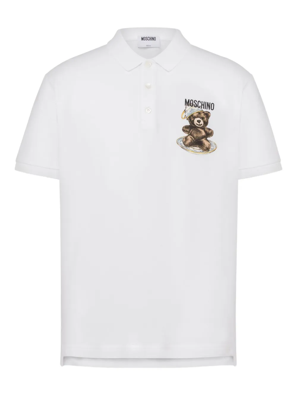 Teddy Bear-motif polo shirt