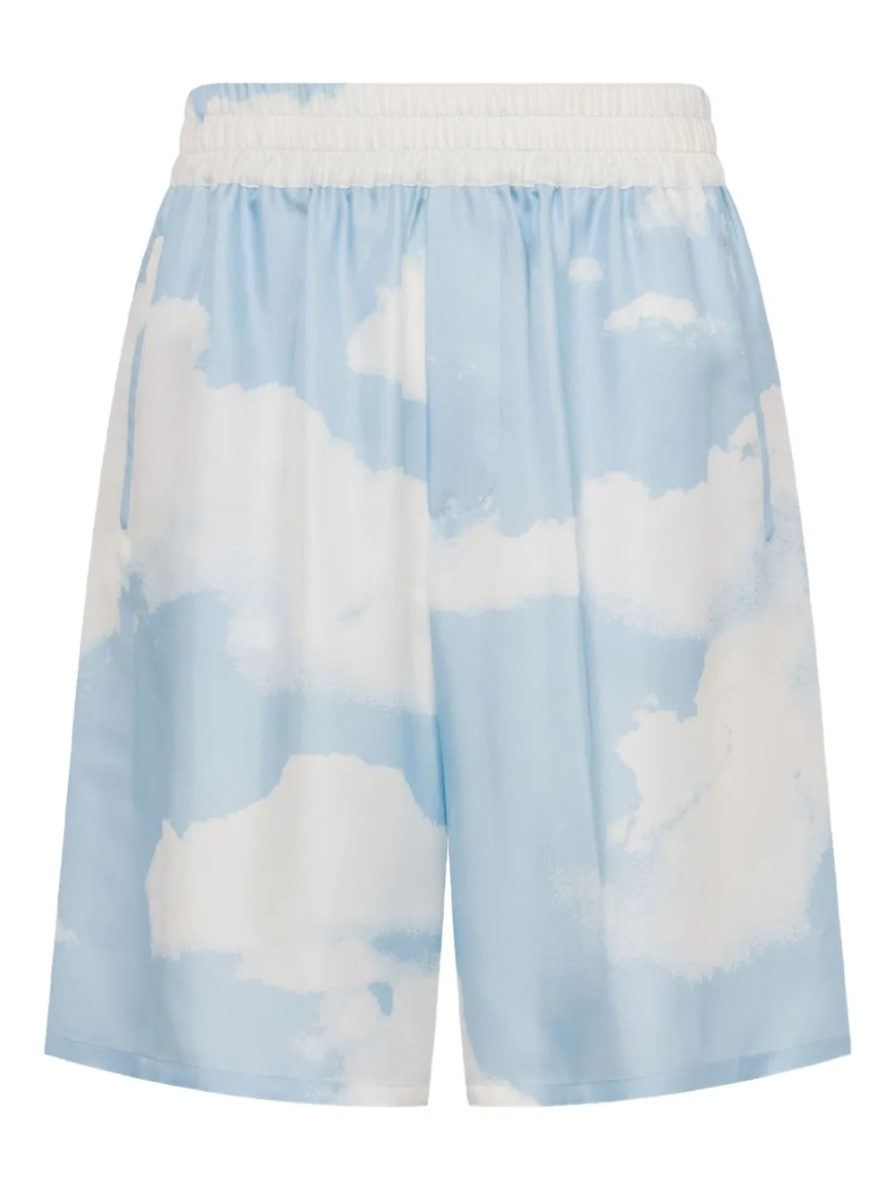 Moschino cloud-print shorts | Blue | Image 1