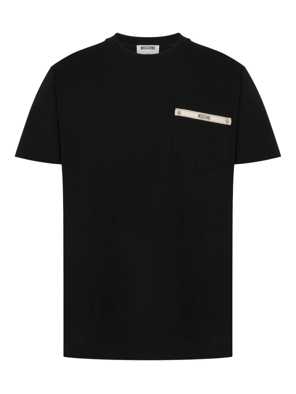 Moschino T-shirt met zakdetail Zwart