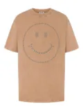 Moschino Smiley studded T-shirt - Neutrals