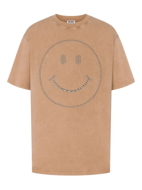 Moschino Smiley スタッズ Tシャツ