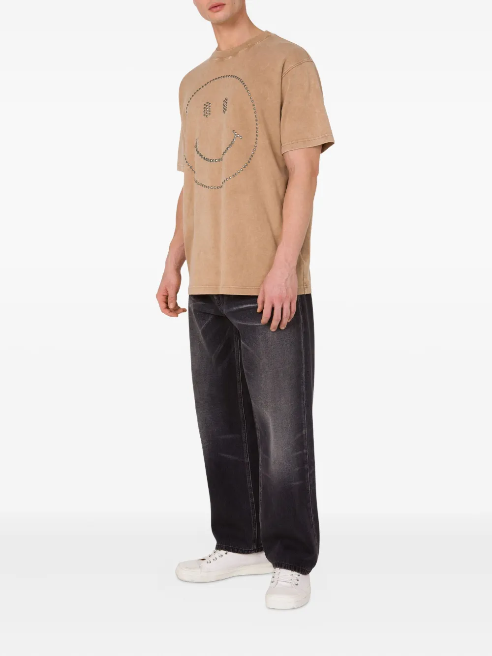 Moschino Smiley studded T-shirt | T-Shirts | Image 2