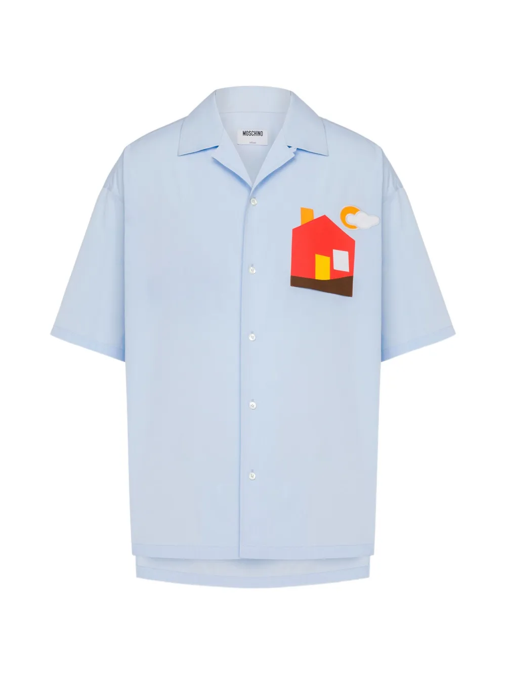 Moschino Katoenen overhemd Blauw