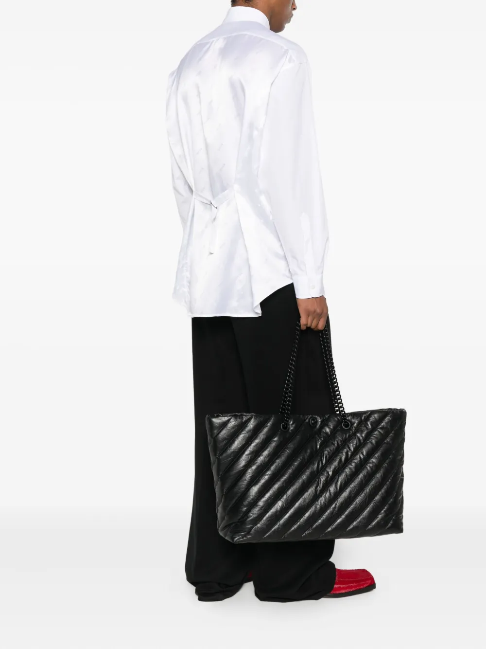 Moschino martingale cotton shirt Wit