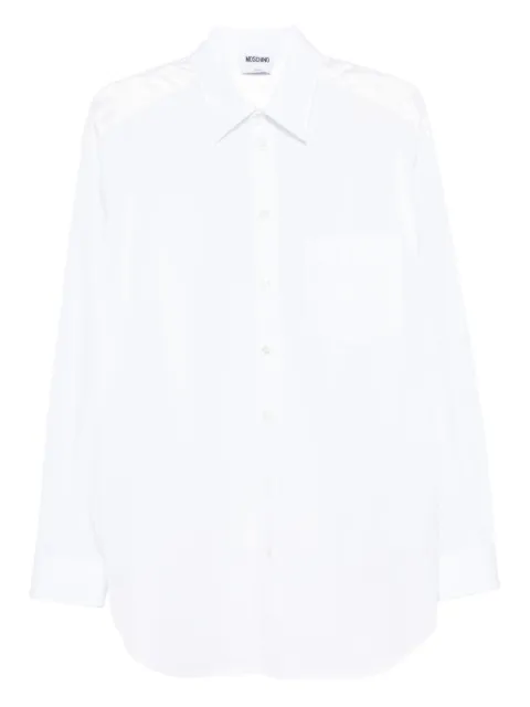 Moschino martingale cotton shirt 