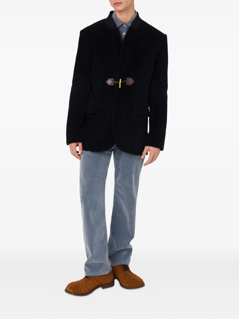 Moschino corduroy toggle-fastening blazer | Blazers | Image 2
