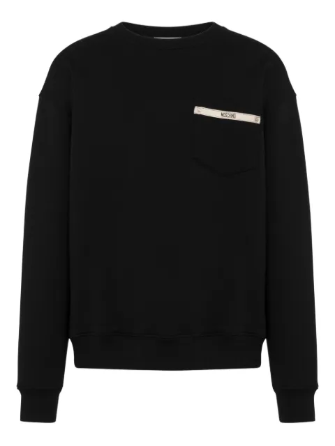 Moschino pocket-detail sweatshirt