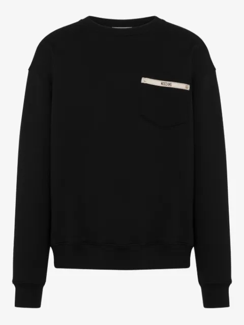Moschino pocket-detail sweatshirt