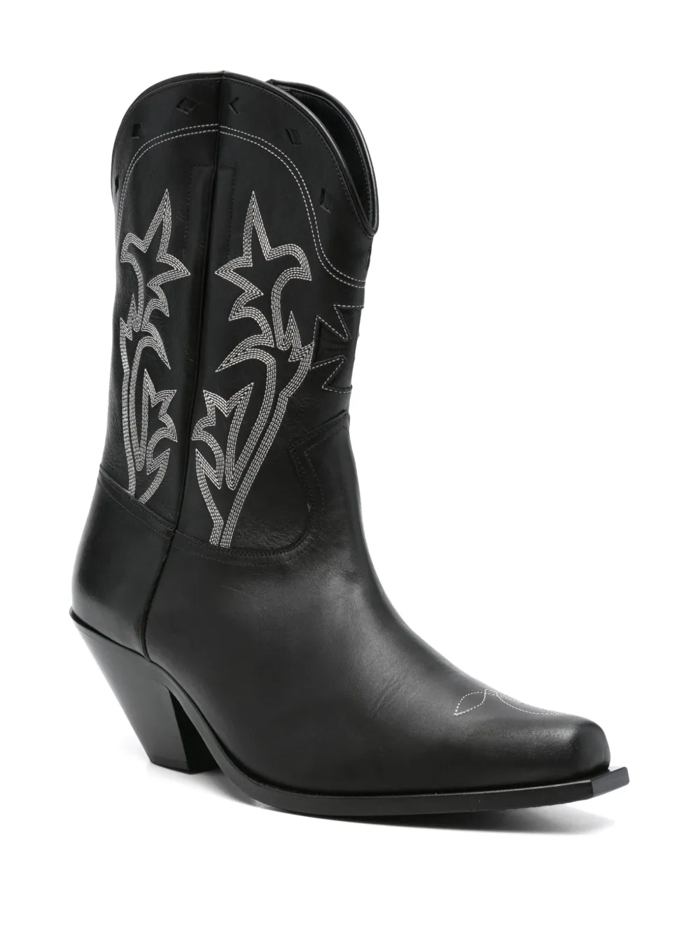 Enfants Riches Déprimés embroidered calf leather biker boots | Biker Boots | Image 2